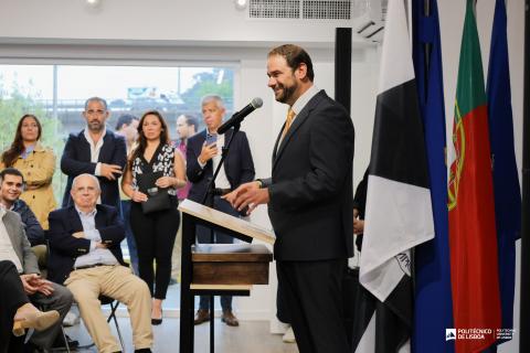 Presidente da Junta de Freguesia de Benfica, Ricardo Marques na Inauguração novo alojamento de estudantes em Benfica Presidente da Junta de Freguesia de Benfica, Ricardo Marques na Inauguração novo alojamento de estudantes em Benfica